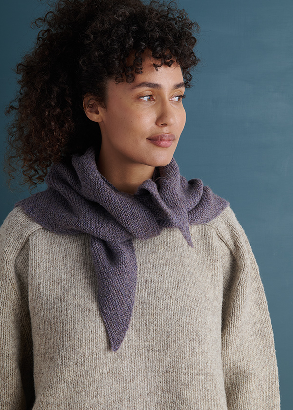 Triangle Garter Wrap | Purl Soho