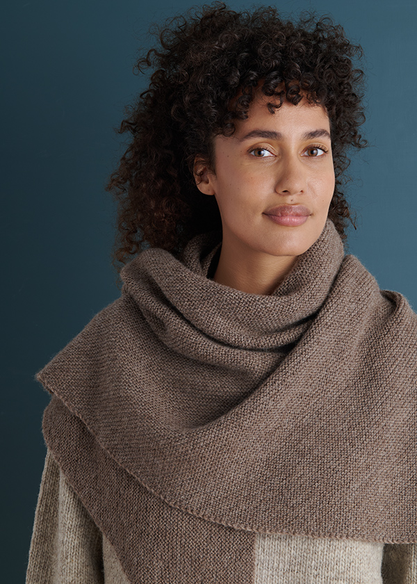 Triangle Garter Wrap | Purl Soho