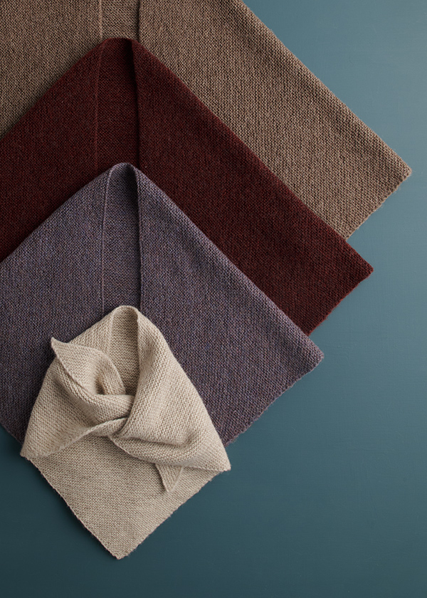 Triangle Garter Wrap | Purl Soho