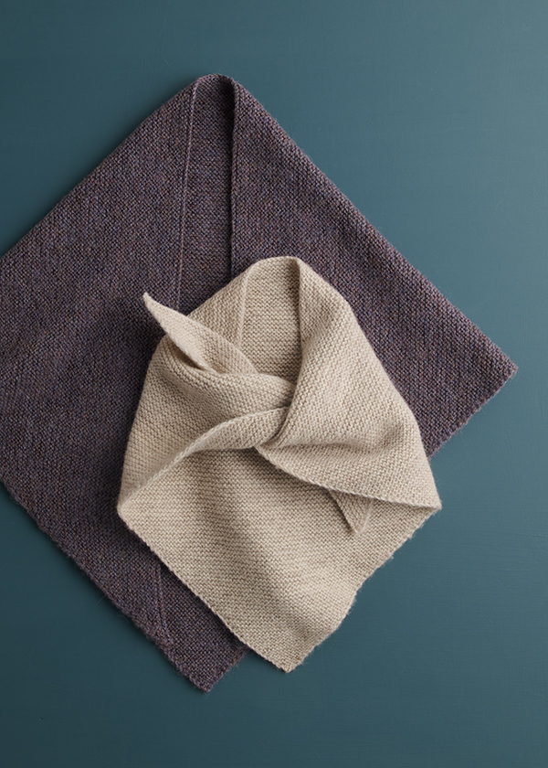 Triangle Garter Wrap | Purl Soho