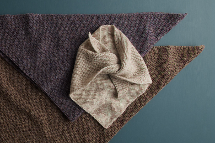 Triangle Garter Wrap | Purl Soho