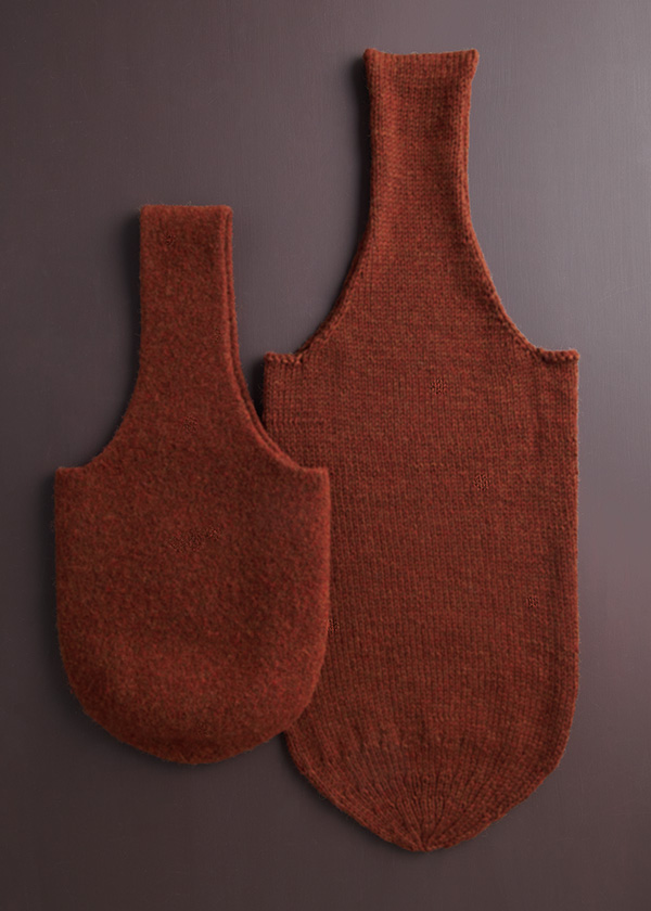Felted Cocoon Bag | Purl Soho