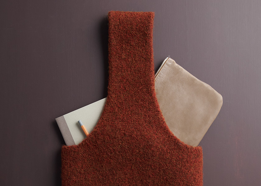 Felted Cocoon Bag | Purl Soho