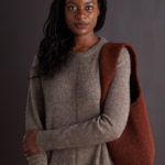 Felted Cocoon Bag free Felted Cocoon Bag knitting pattern in Purl Soho's Till yarn