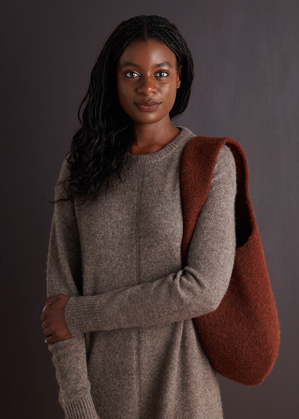 Felted Cocoon Bag | Purl Soho