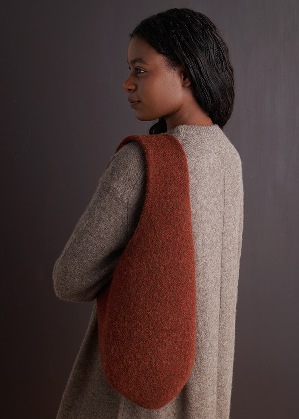 Felted Cocoon Bag | Purl Soho
