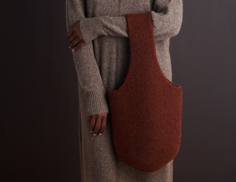 Felted Cocoon Bag | Purl Soho