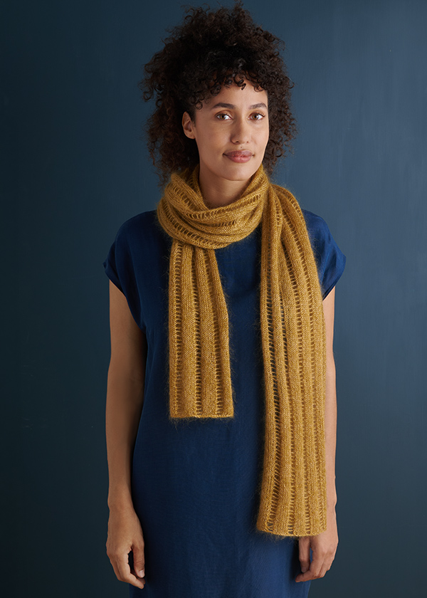 Lace Columns Wrap | Purl Soho