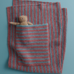 Pocketful Of Love Blanket free Pocketful Of Love Blanket knitting pattern in Purl Soho's Daily Wool Sport yarn