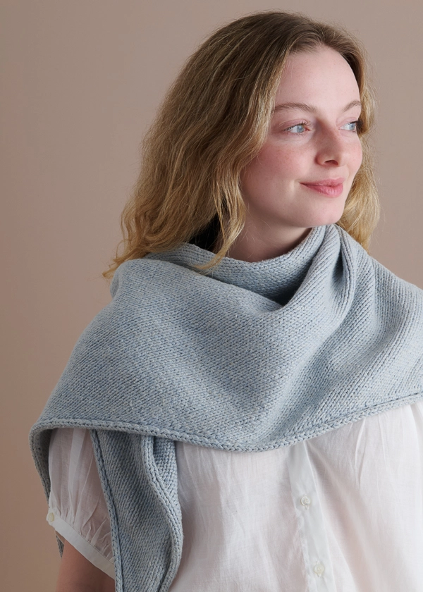 True Knit Shawl in June Worsted | Purl Soho