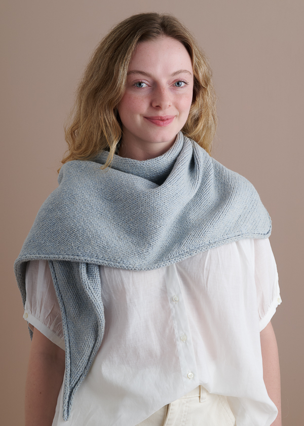 True Knit Shawl in June Worsted | Purl Soho