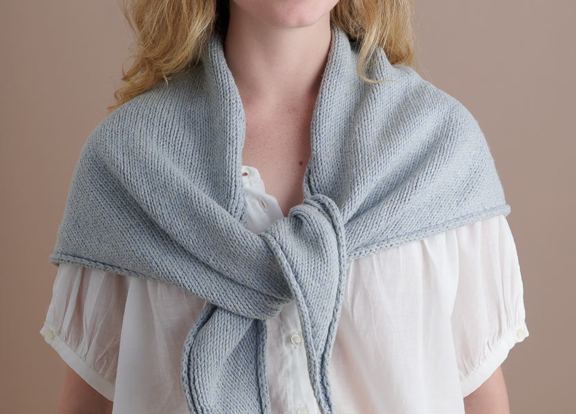 True Knit Shawl in June Worsted | Purl Soho