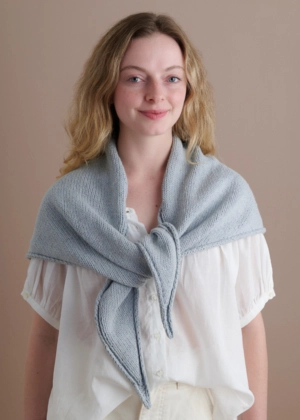 True Knit Shawl in June Worsted | Purl Soho