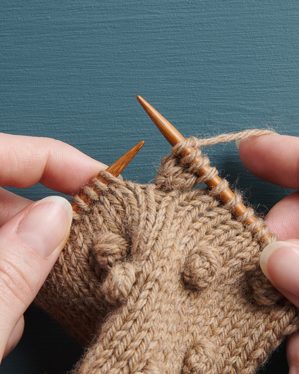 No-Turn Bobble | Purl Soho
