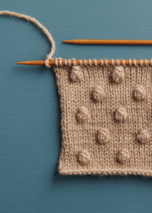 No-Turn Bobble | Purl Soho