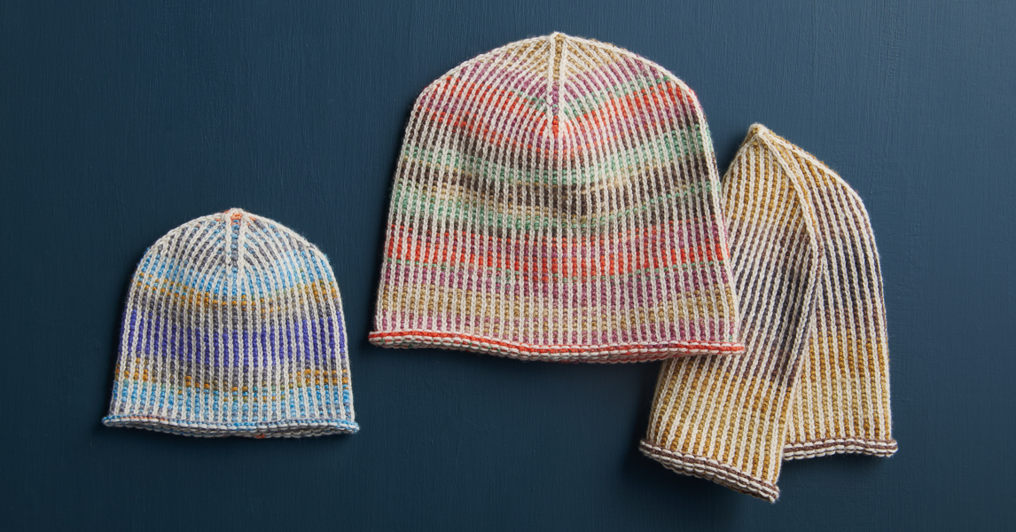 Painted Sky Hat: Free Hat Knitting Pattern