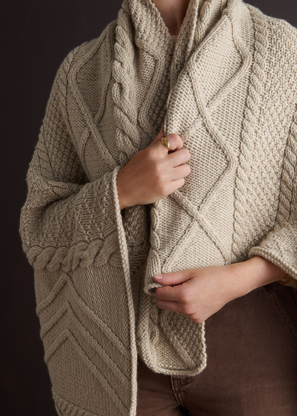 Collected Cables Blanket | Purl Soho