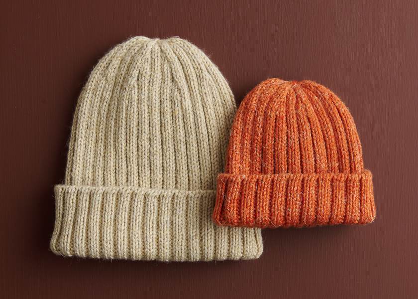 Lovely Ribbed Hat in Ochre | Purl Soho