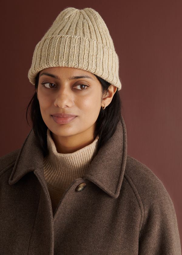 Lovely Ribbed Hat in Ochre | Purl Soho