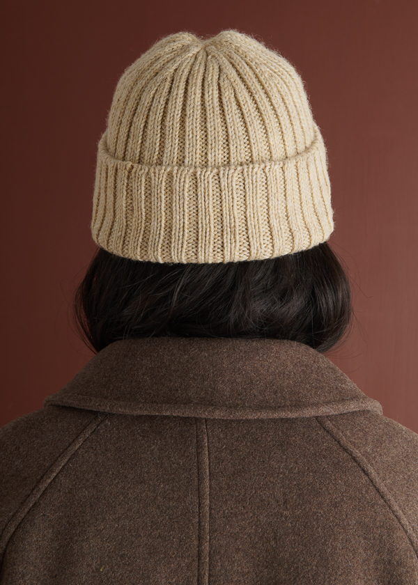Lovely Ribbed Hat in Ochre | Purl Soho