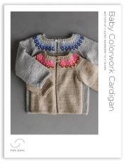 Baby Colorwork Cardigan Pattern Download