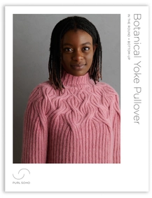 Botanical Yoke Pullover Pattern Download
