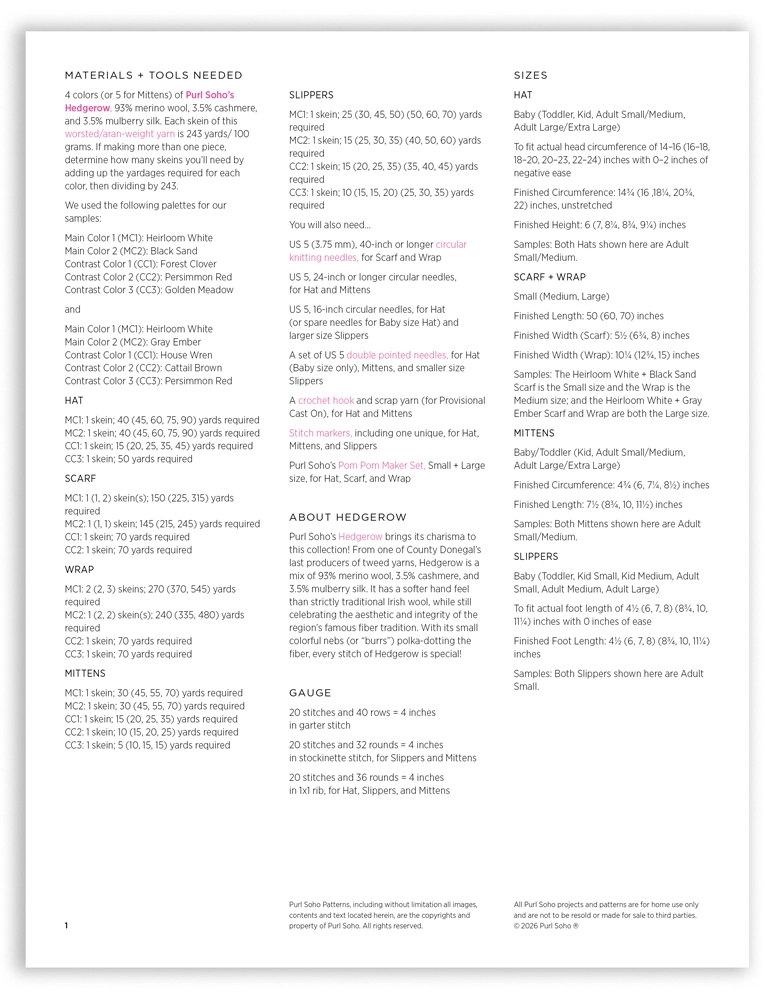 Purl Soho Carousel Collection By Ainur Berkimbay, PDF