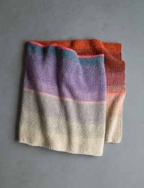 Purl Soho Daybreak Blanket in Linen Quill