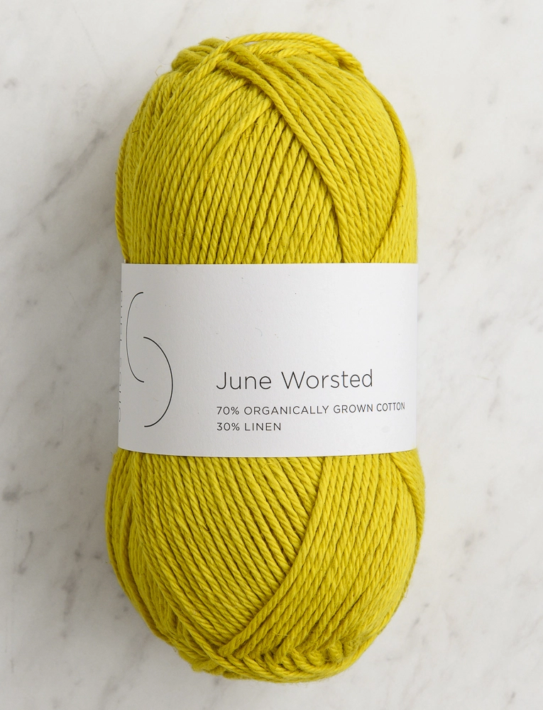 Purl Soho June Worsted, Greenfinch Yellow 