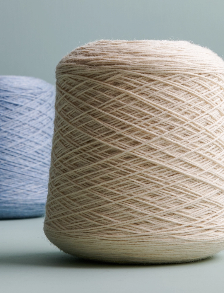 Knitting Yarn On A Cone
