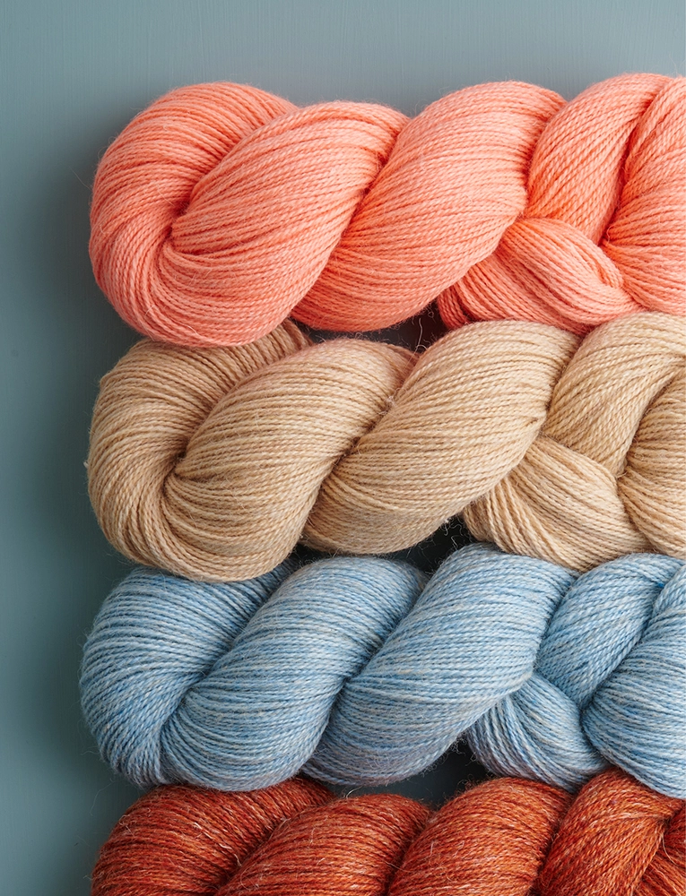 【新品】MHL. WOOL ALPACA LINEN NATURAL 100% Natural Undyed Alpaca Yarn | Monsalvat Farm | Shop Mark