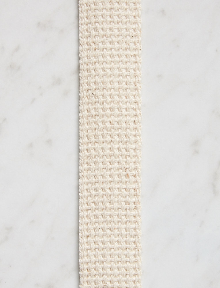 Cotton Webbing, Natural, 1”