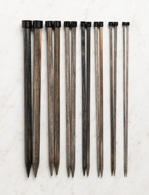 Driftwood Straight Knitting Needles