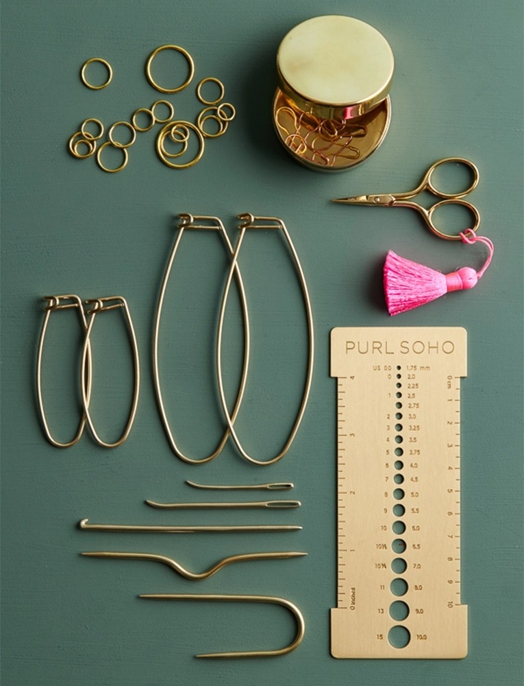 Knitter's Brass Tool Kit