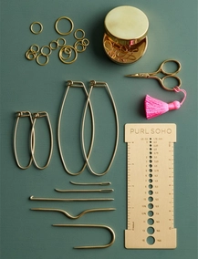 Knitter's Brass Tool Kit