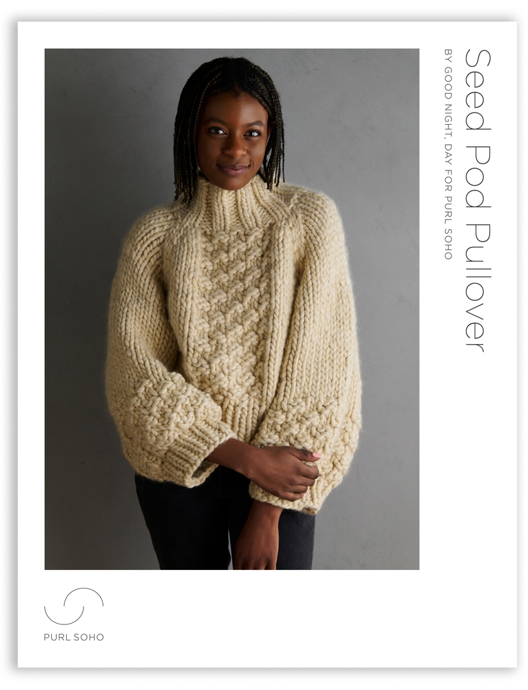 Purl Soho Seed Pod Pullover PDF