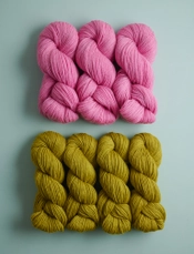 Spring Rose + Golden Green, Crib