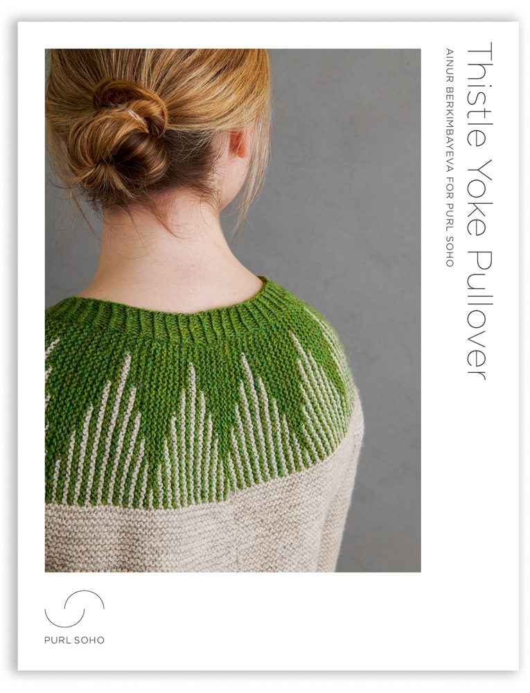 Thistle yoke top pullover