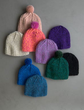 Three Yarn Hat