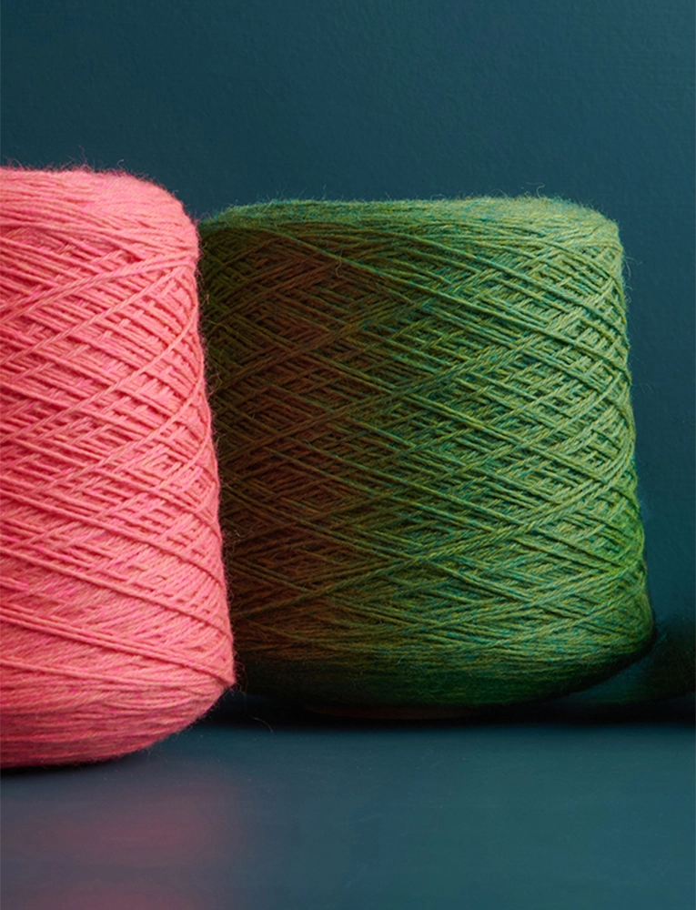 Knitting Yarn On A Cone