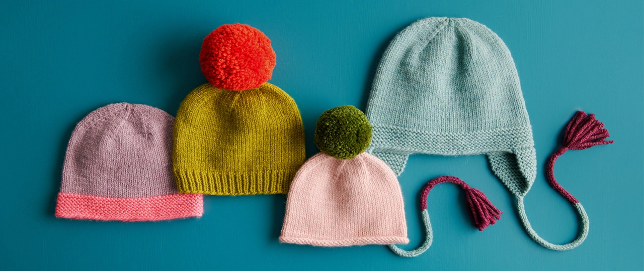 Learn how to knit the right size hat with any hat knitting pattern and any yarn.