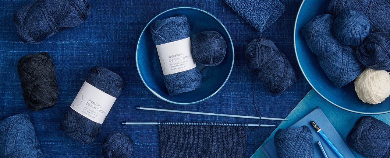 Explore all our supple cotton yarns and read all about cotton fiber and cotton yarn in our complete guide to knitting with cotton yarn!