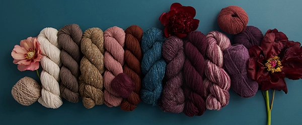 Beautiful yarn for knitting, including Andean highland wool yarn, Peruvian Pima cotton yarn, and more.